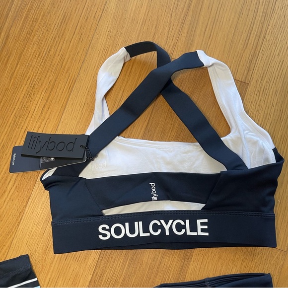NWT SoulCycle x Lilybod SportS bra & Legging Full Set Sz XS/S - Picture 3 of 12